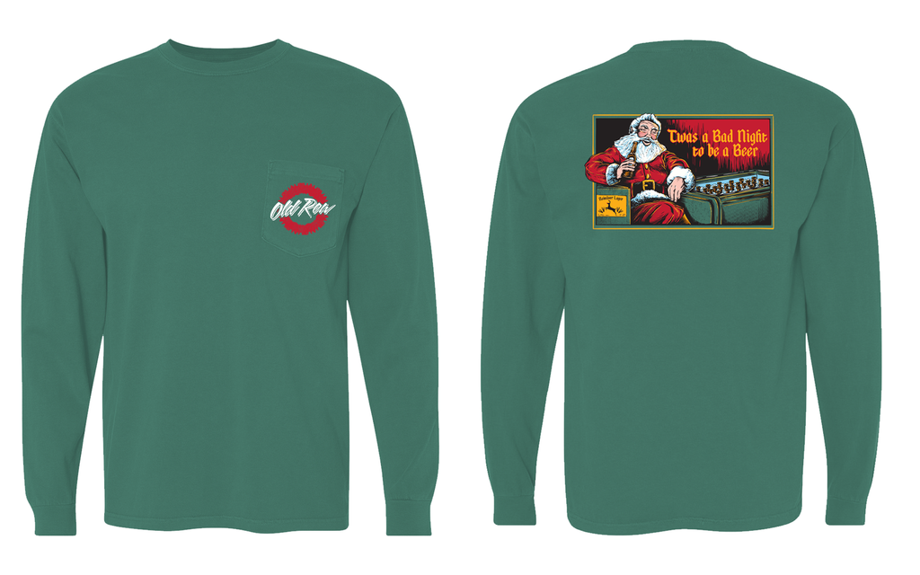 BDTBAB CHRISTMAS LONG SLEEVE POCKET TEE