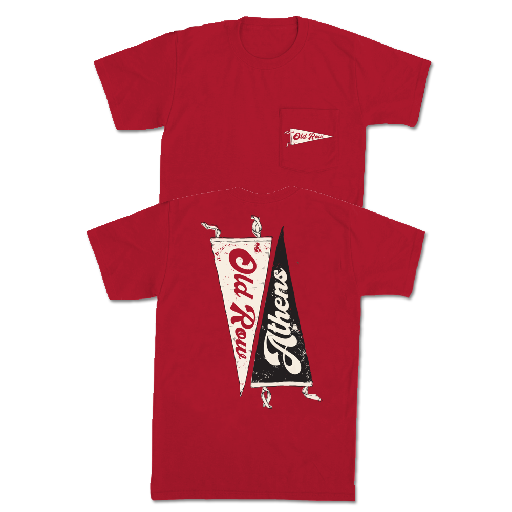 Athens Pennant Pocket Tee