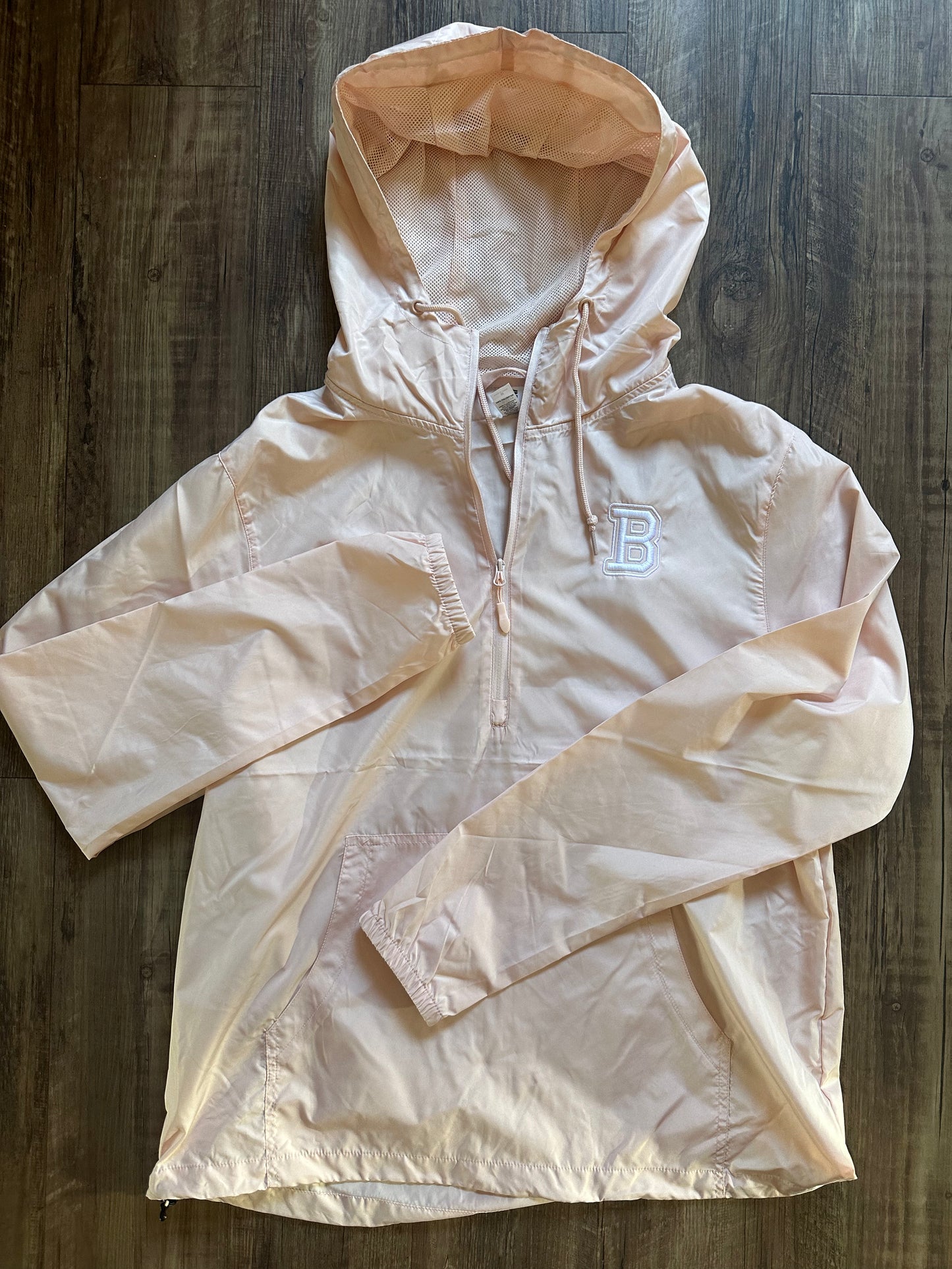 Bremen Hoodie Pink Rain Coat