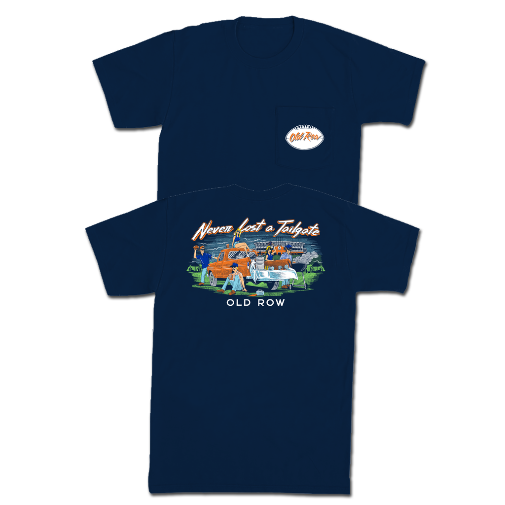 Tailgate Season Auburn Pocket Tee