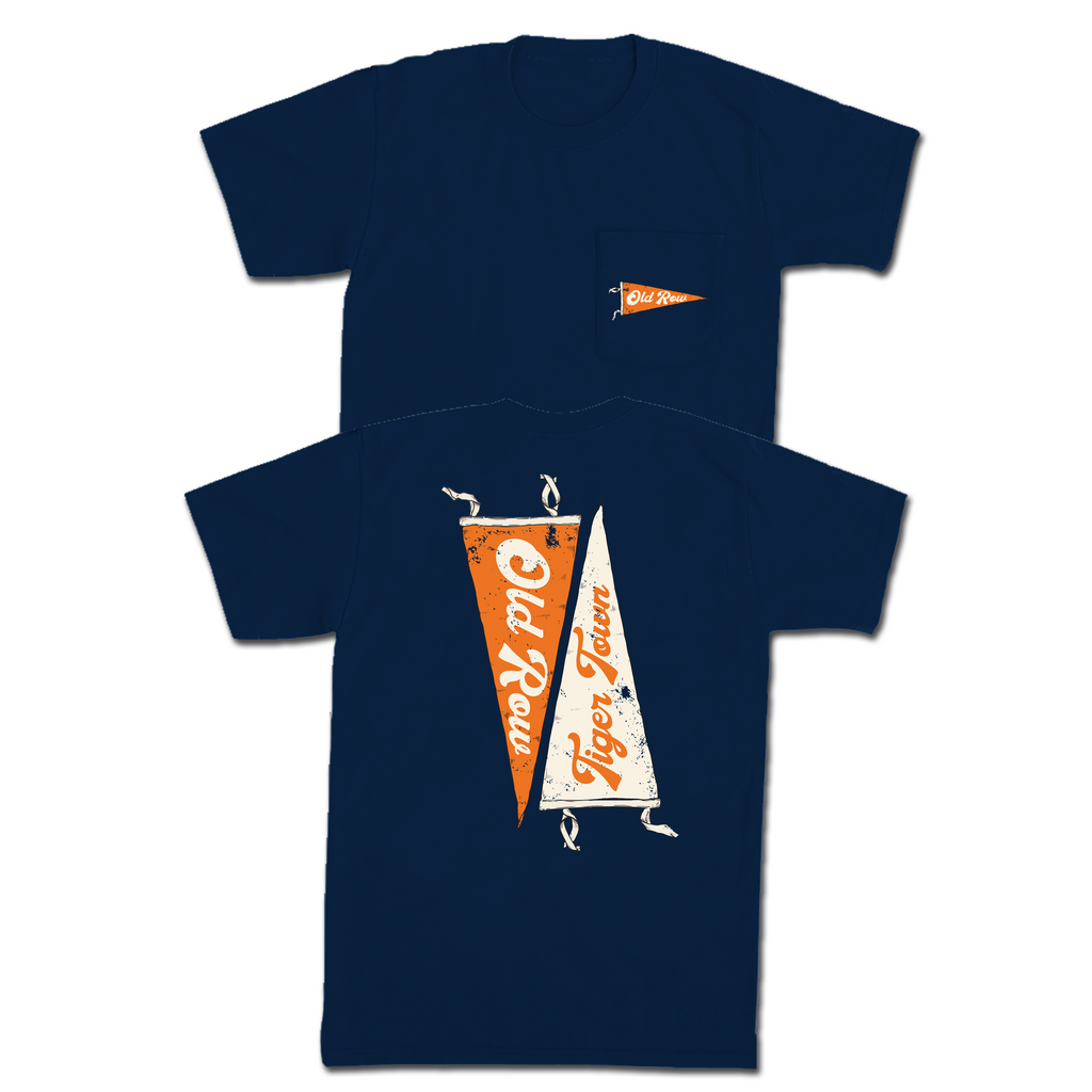 Tiger Town AL Pennant Pocket Tee