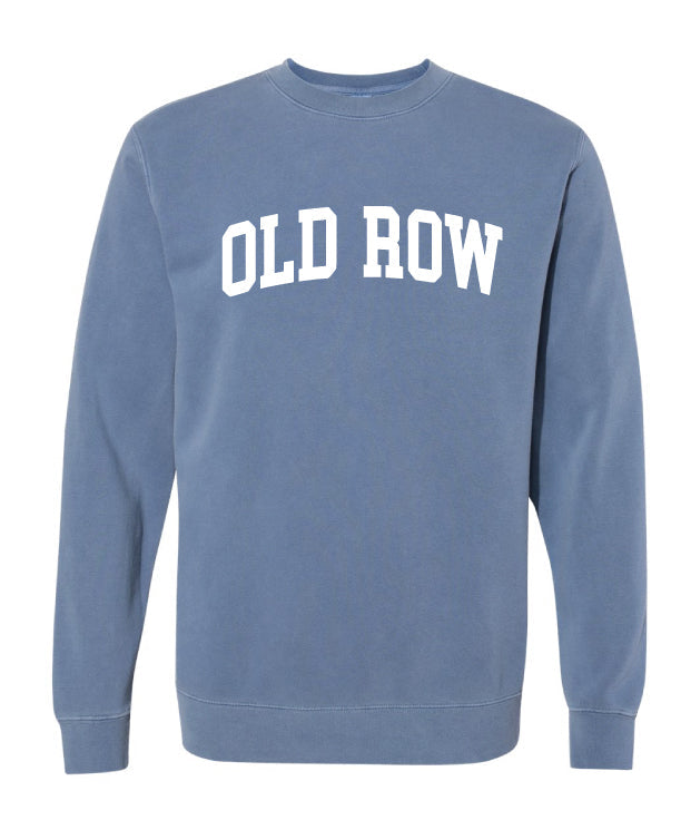 Old Row Pigment Dyed Crewnecks BLUE