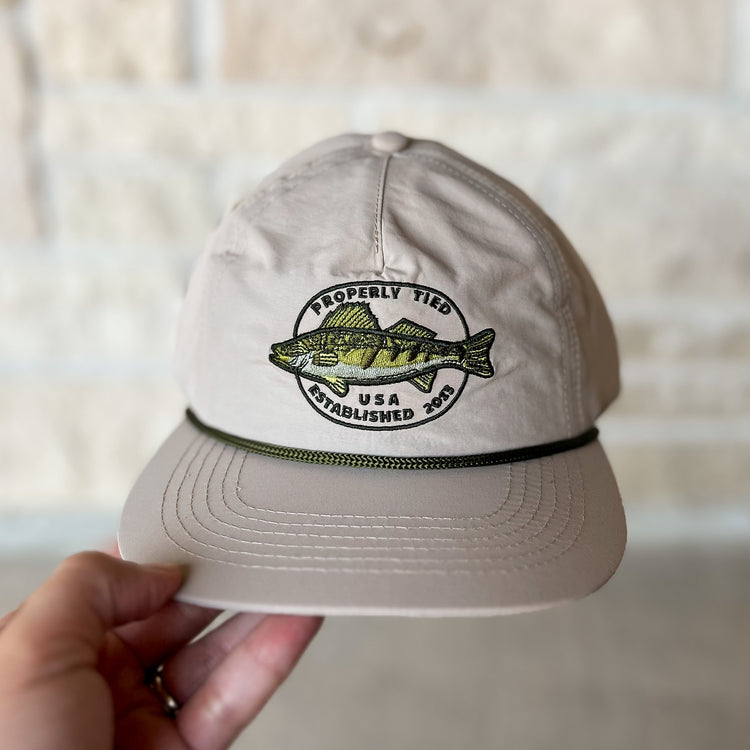 Properly Tied Boys Rope Hat Hooked