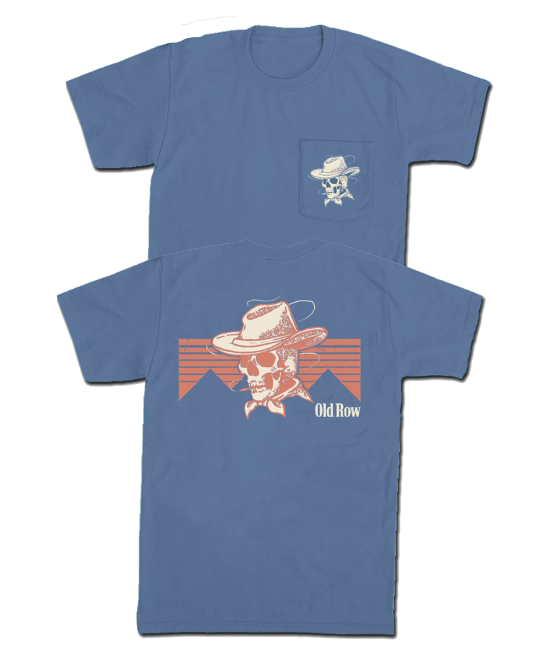 The Cowboy Skull Pocket Tee