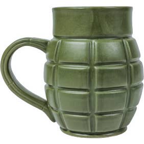 Grenade Mug, Green