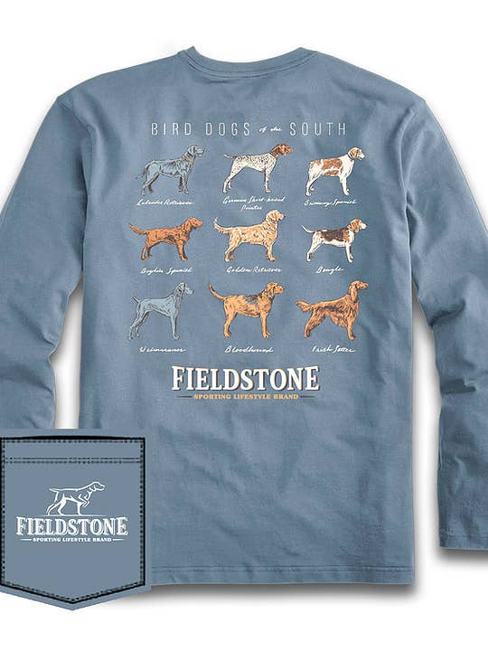 Bird Dogs of the South L/S / Fieldstone