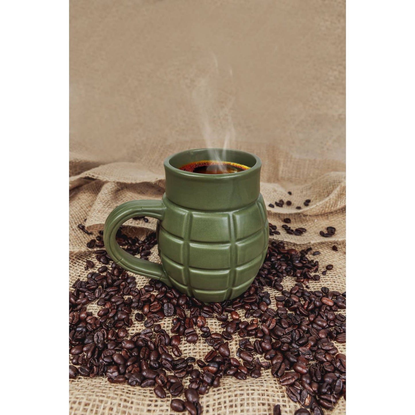 Grenade Mug, Green