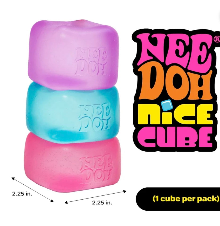 NEEDOH NICE Satisfying Square Shaped cube, 1 random color