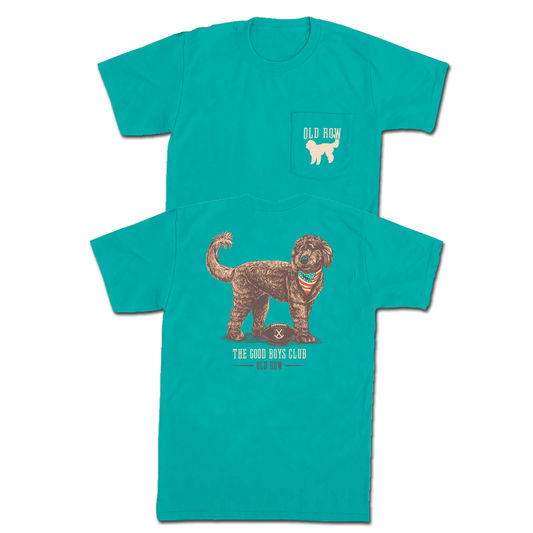 THE GOOD BOYS CLUB DOODLE POCKET TEE