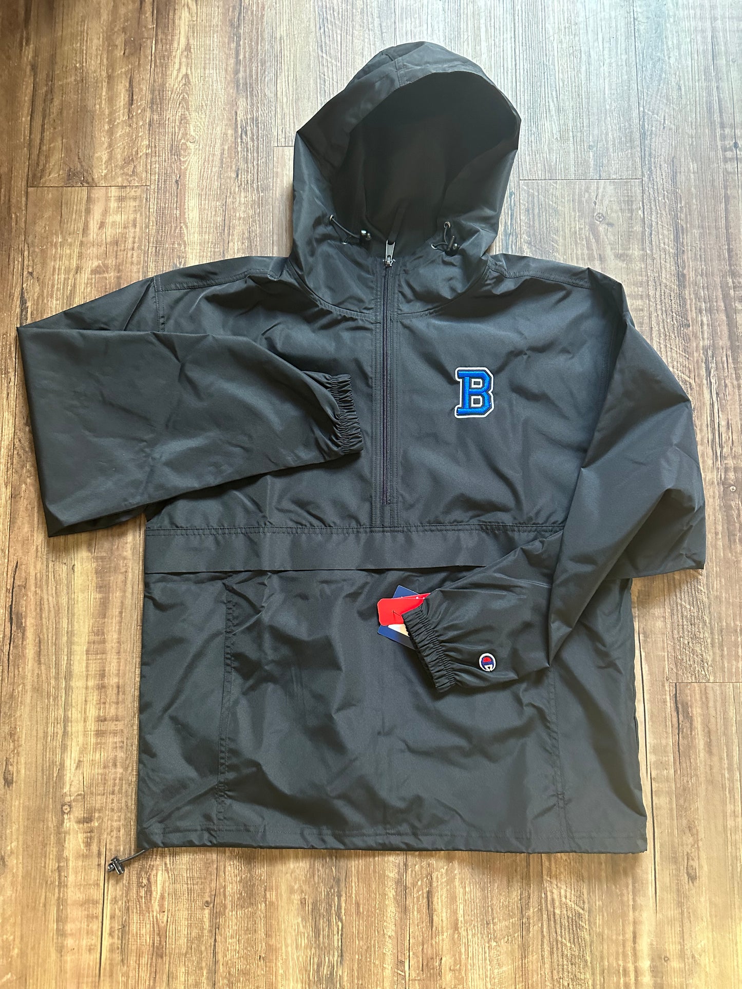 Bremen Hoodie Black Rain Coat