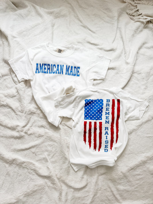Bremen Raised Red White and Blue Shirt