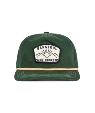 Barstool Outdoors Patch Hat-Green